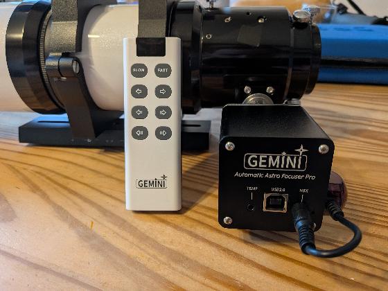 Lunette TS Apo 80/480 + focuseur + guidage