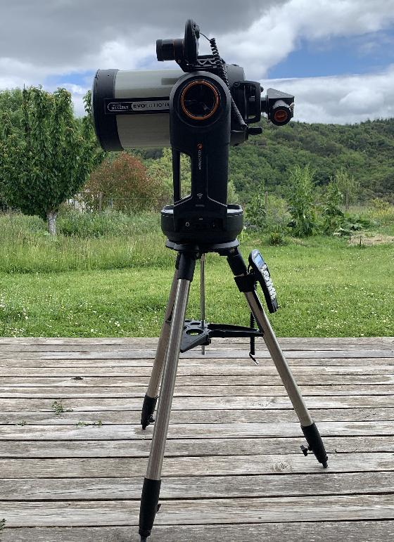 Ensemble Celestron NexStar Evolution 8 Edge HD avec Starsense + accessoires Tele Vue & Explore Scientific