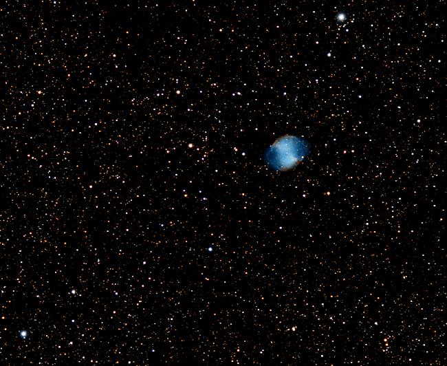 M27 - Nébuleuse de Dumbel (trognon de pomme)