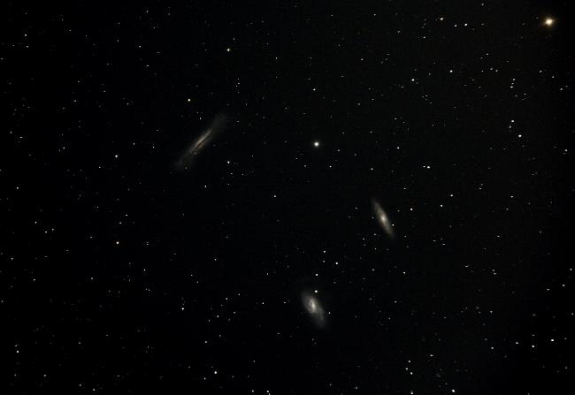 Triplet du Lion - M65 M66 NGC3628