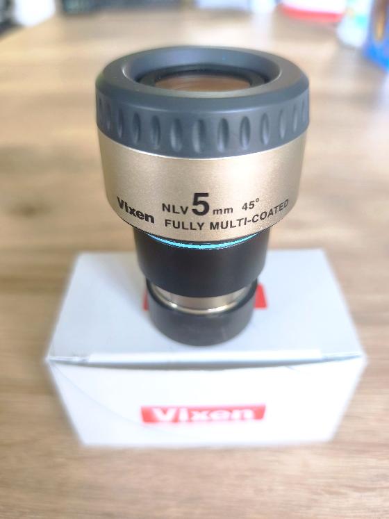 Oculaire Vixen NLV 5 mm – Fabrication japonaise État comme neuf