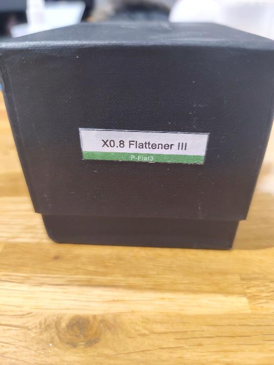 Réducteur focal x0,8 / Flattener III William Optics – Astrophotographie