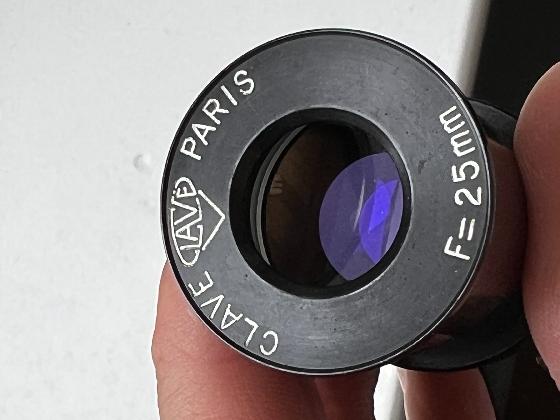 Clavé 25 mm avec adaptateur 31.75mm