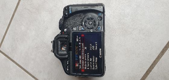 Canon 550d défiltré partiellement + accessoires
