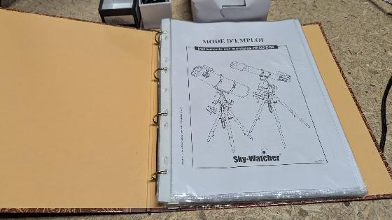 élescope Newton 200/1000 PDS sur monture HEQ5 Sky-Watcher