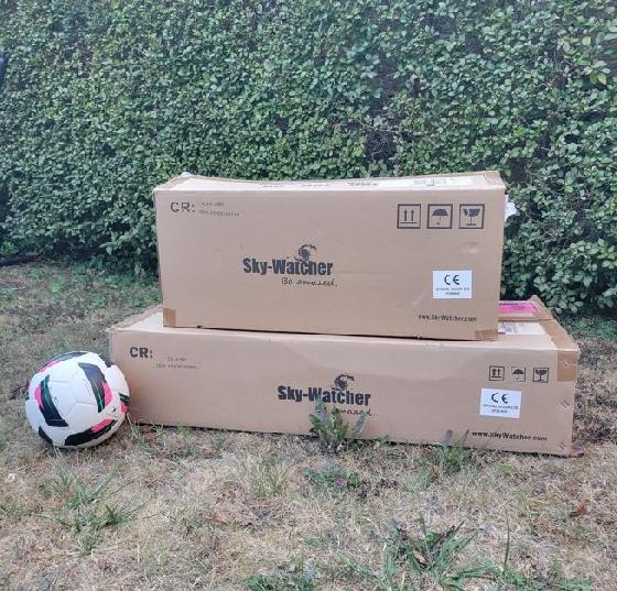 PACK TELESCOPE Skywatcher 150 / 750 + monture EQ5 SynScan GoTo + oculaires 28mm et 18mm + collimateur Cheshire