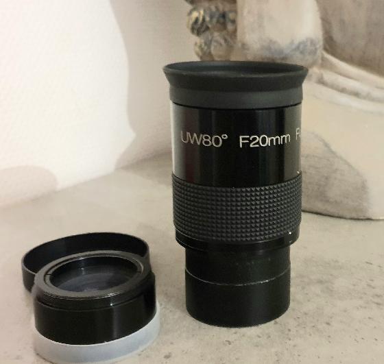 Oculaire Sky-Watcher 20mm 80° ( double fonction )