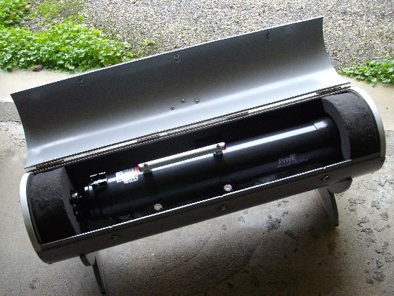 Lunette achromatique 120/1000 Orion + accessoires