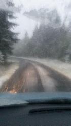 neige au col du minier