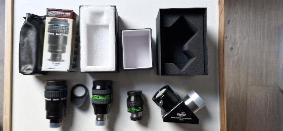 Vends setup complet astrophoto lunette apochromatique 80/560 
