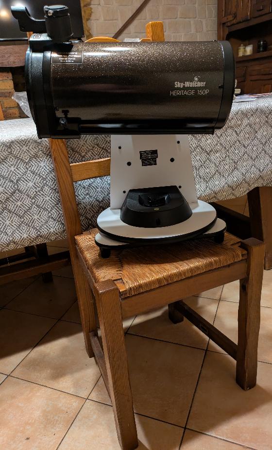 Vente Skywatcher Héritage 150/750 encore là.