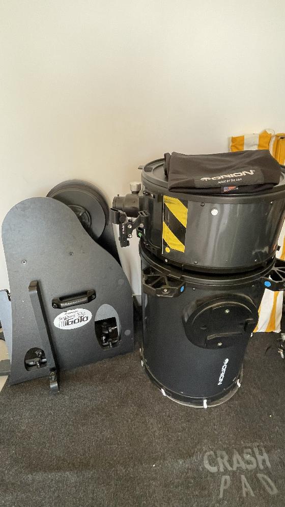 Télescope Dobson démonté