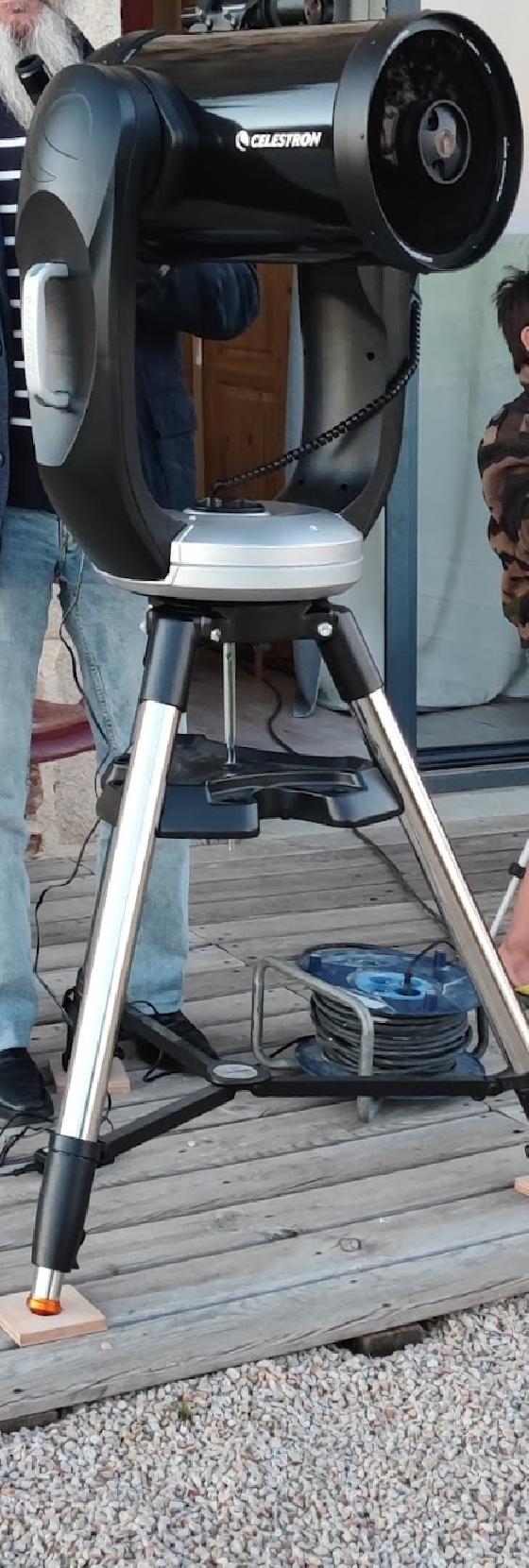 Vend mon télescope celestron sc925 fastar avec GPS 