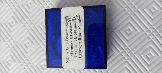 Vends filtre Lumicon O3  