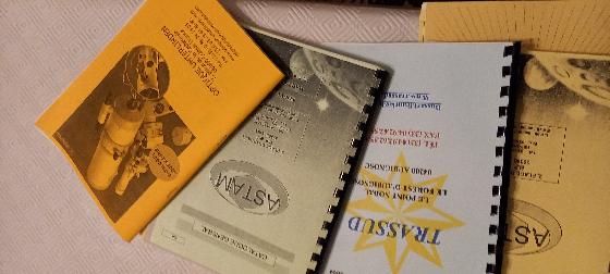 Vends 4 catalogues :3 ASTAM (1996-2001-2003) et 1 Trassud 2004