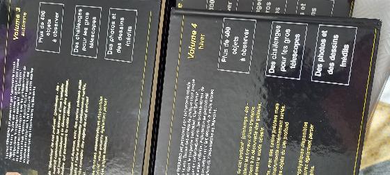 Vends les 4 volumes de l'atlas "Splendeurs du ciel profond " de Laurent Ferrero