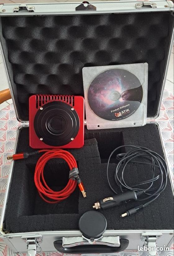 Caméra CCD Monochrome Atik 383L+ – L'excellence du capteur KAF-8300