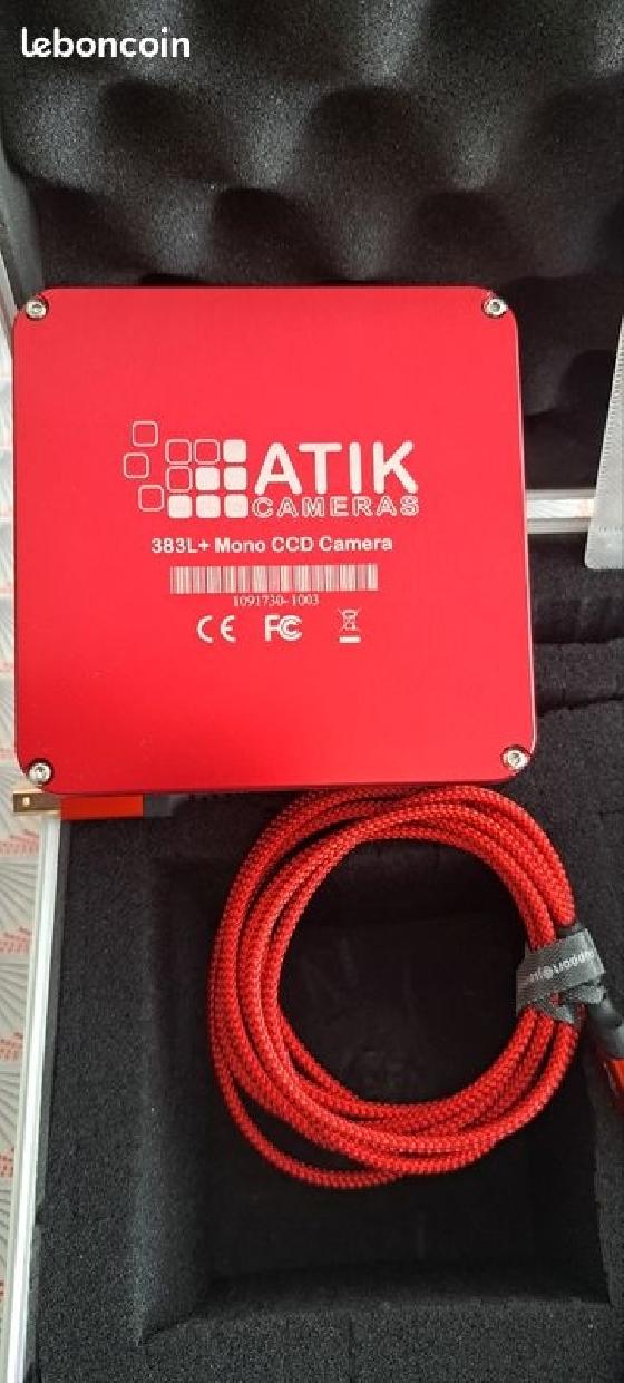 Caméra CCD Monochrome Atik 383L+ – L'excellence du capteur KAF-8300