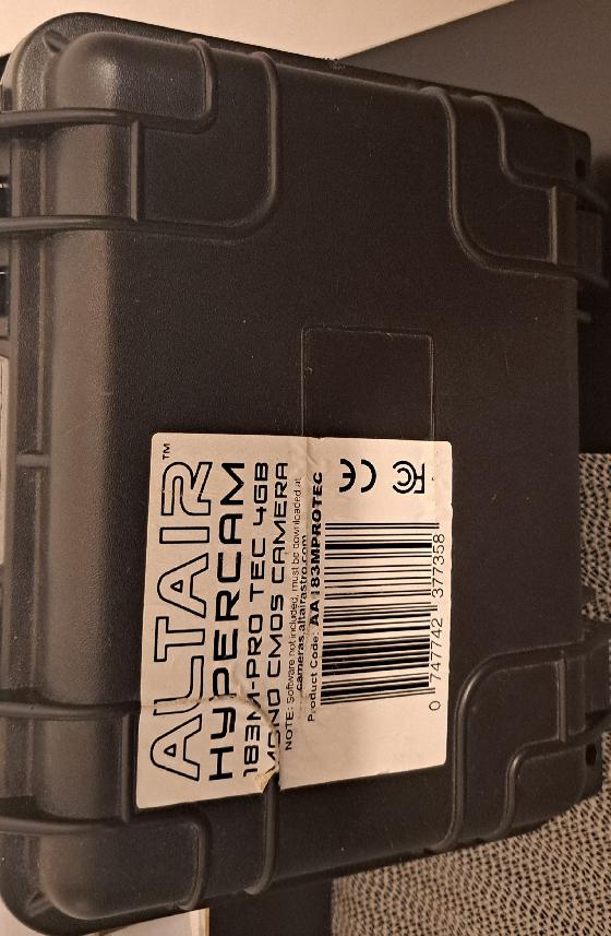 Altair Hypercam 183M-Pro TEC – Kit Pro Complet (Le Graal de l'Imagerie Monochrome)