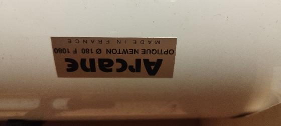 Télescope Newton Arcane 180/1080 mm – fabrication française – avec caisse bois