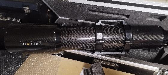 lunette apochromatique Explore Scientific ED127 CF triplet f/7.5 + mallette complète