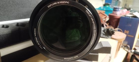 lunette apochromatique Explore Scientific ED127 CF triplet f/7.5 + mallette complète