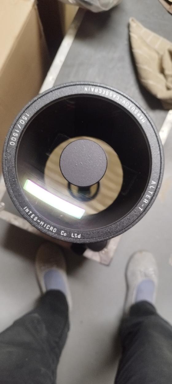 Maksutov Intes Micro 150/1500 – optique russe – à réviser (MAP dure)