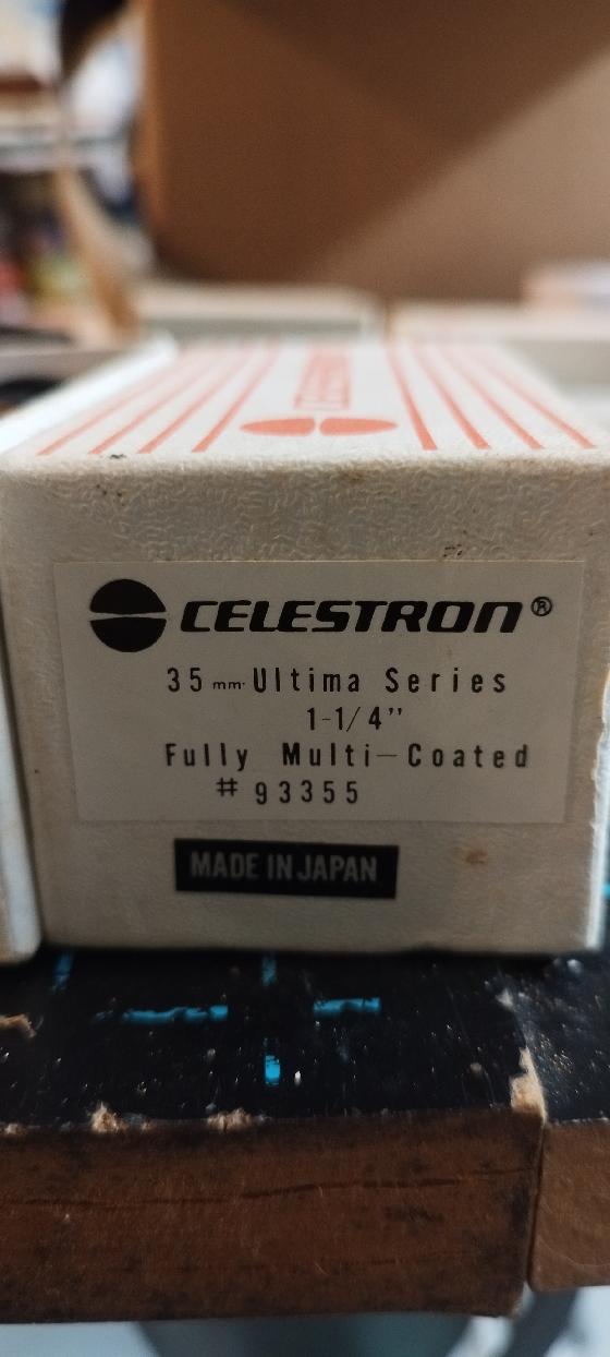 oculaire Celestron Ultima 30 mm – 1,25" – Fully Multi-Coated – comme neuf