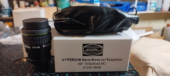 oculaire Baader Hyperion 8 mm – modulaire – 68° Widefield – excellent état