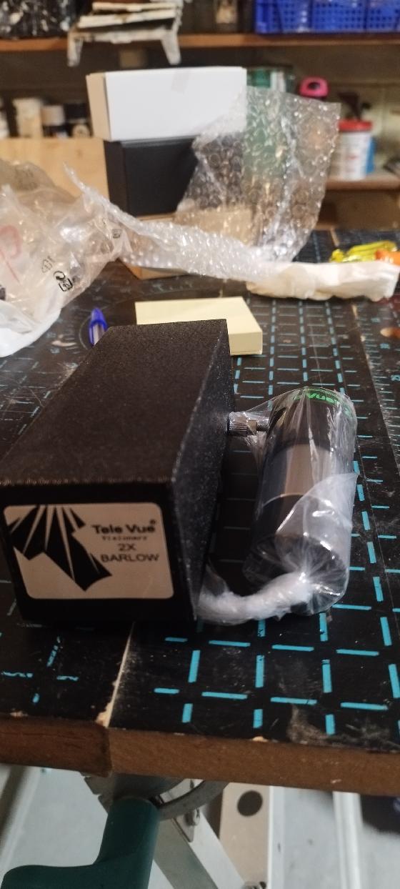 Barlow Tele Vue Visionary 2× – 1,25" – excellent état + boîte