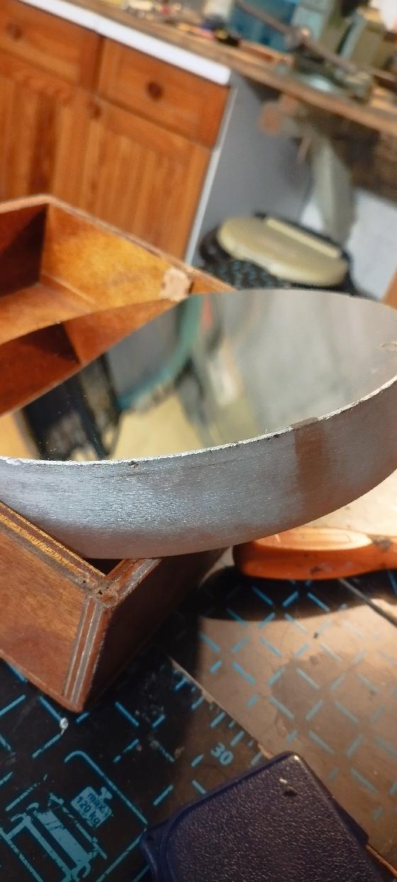 Miroir primaire Newton 210 mm – artisanal – épaisseur 35 mm