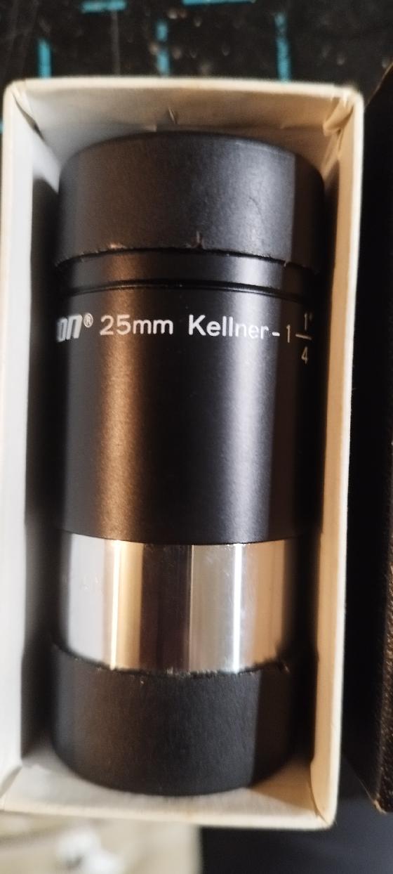 Oculaire Celestron Kellner 25 mm - 1,25" - MC - Made in Japan - avec boîte