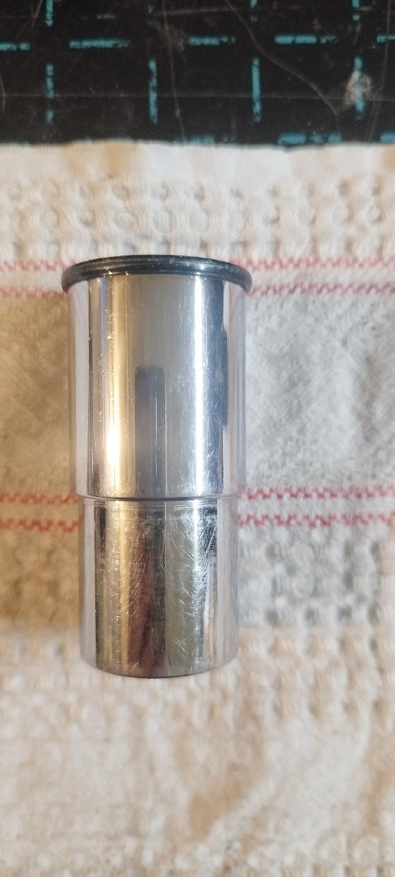 Oculaire CLAVÉ Paris 25 mm chromé – coulant ancien ~27 mm (0,965") - optiques propres