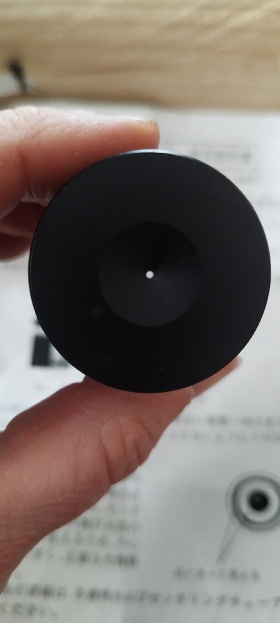 2 oculaires de collimation 31,75 mm (Cheshire)