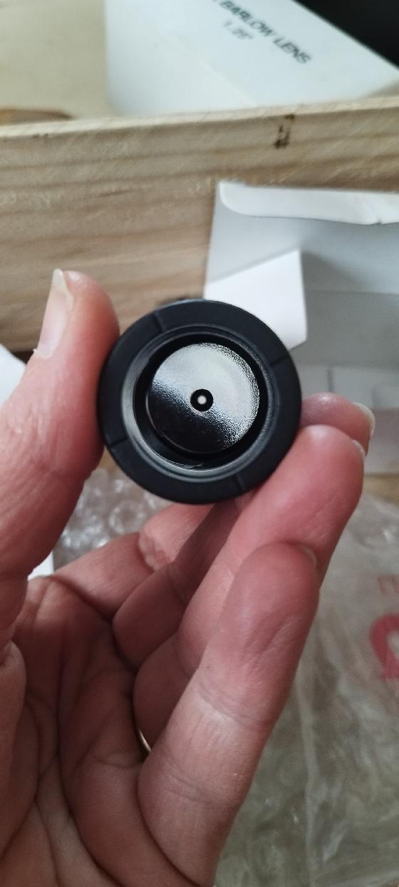 2 oculaires de collimation 31,75 mm (Cheshire)