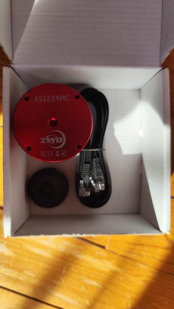 Guidage lunette artesky 60mm et asi 224mc