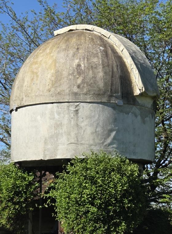 Coupole manuelle  de mon observatoire astro