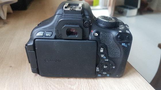 Canon 600D defiltré partiel