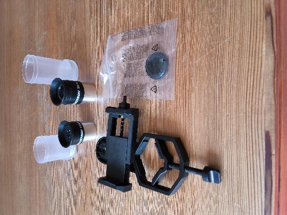 Oculaires + support smartphone 