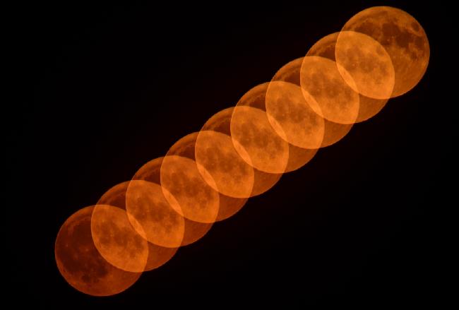 Surimpression lunaire