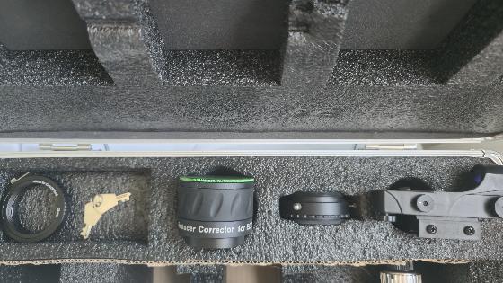 Sky-Watcher Evostar 72ED + réducteur/correcteur 0,85x + accessoires
