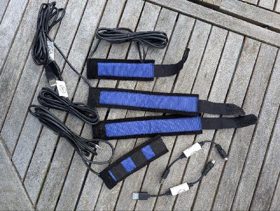 Ensemble de bande chauffantes pour oculaires / chercheurs et miroir secondaire - ASToptics