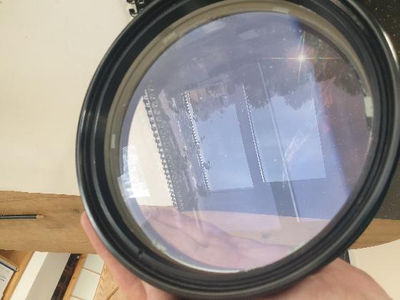 Jaegers Objectif doublet achromatique à air 150/f15