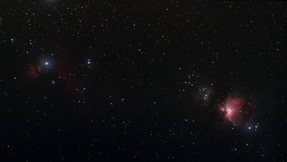 M42 + IC434