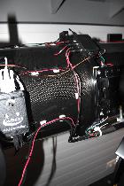 Fixation des cables sur le télescope