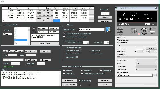 NYX Pilotage A7S - Ecran principal