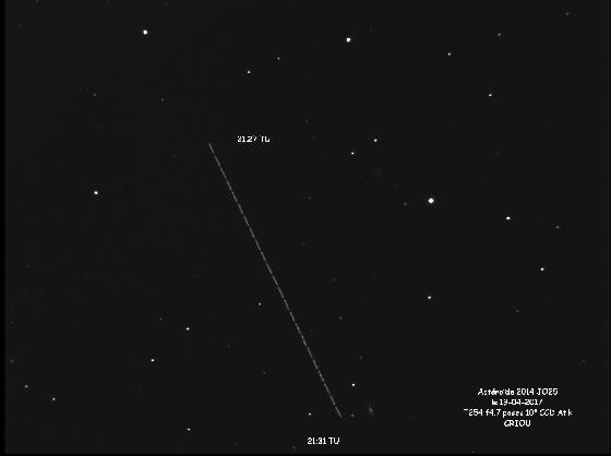 Astéroïde 2014 JO25