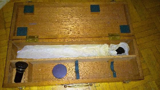 Coffret lunette Vion (intérieur)