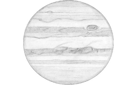 Jupiter du 8 avril 2017