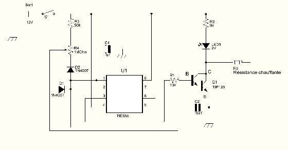 résistance chauffante